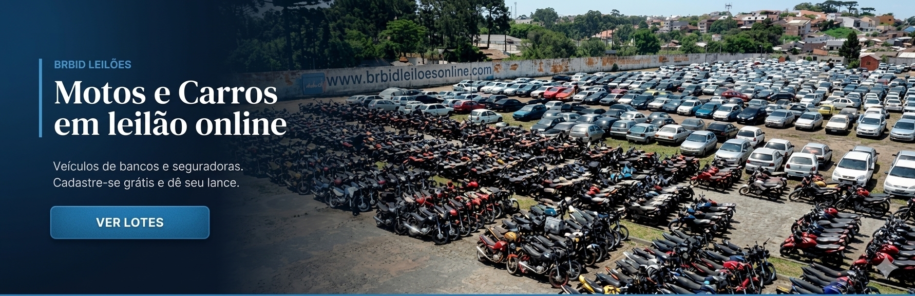 Motos e Carros em leilão online