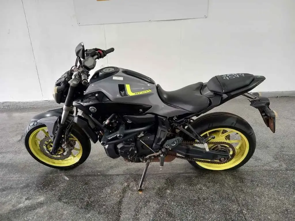 YAMAHA/MT07 ABS 2018/2018 CINZA