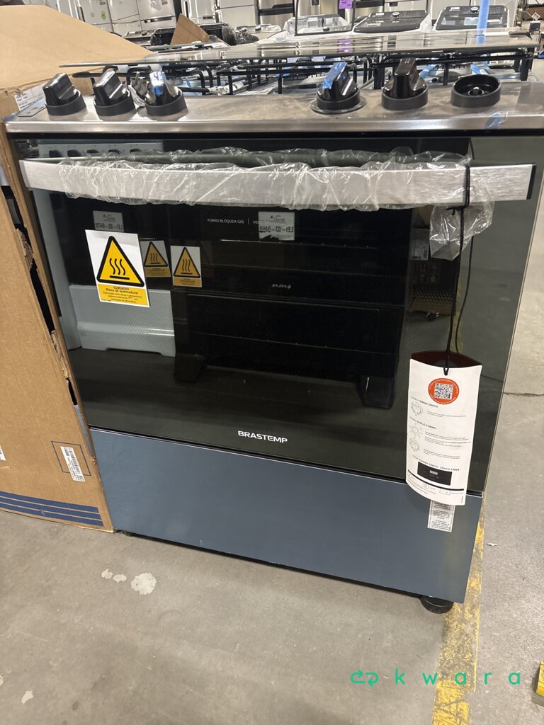 2 Fogões - Sendo 1 Brastemp BFS5NCR, 1 Atlas Monaco Top Glass
