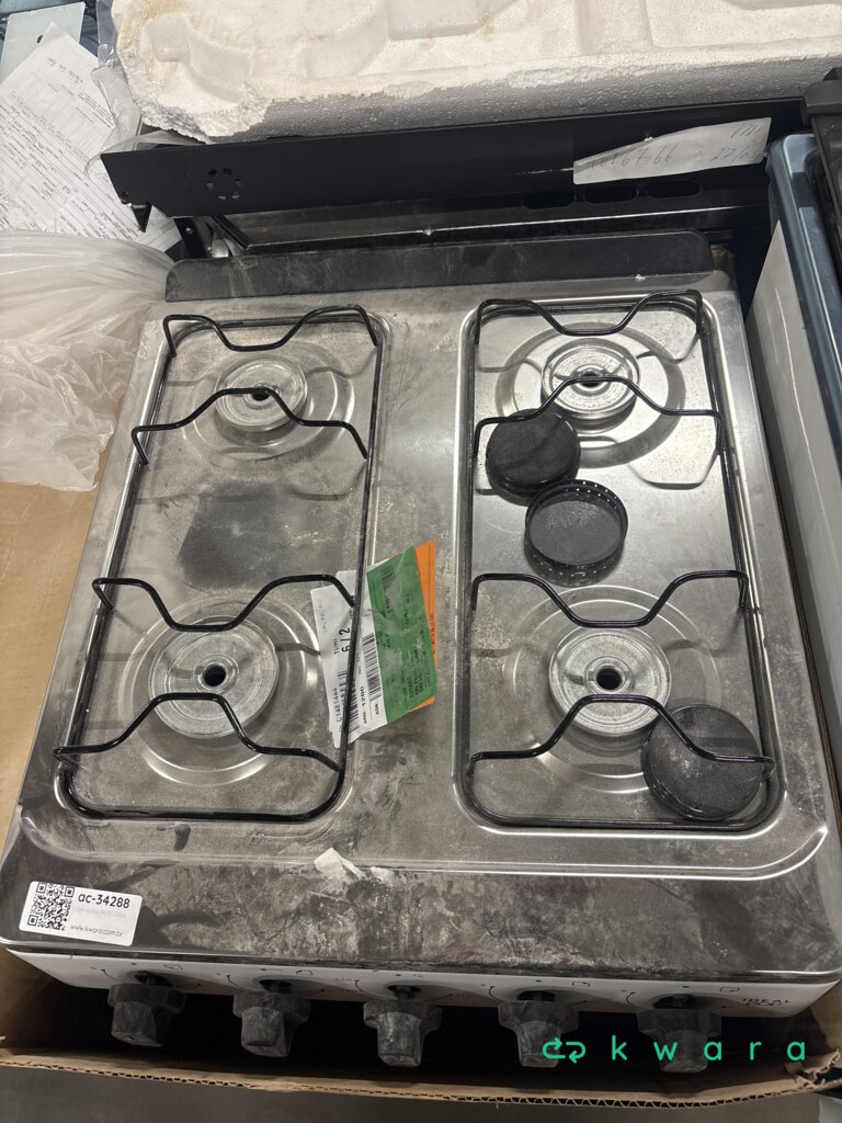 2 Fogões - Sendo 1 Esmaltec IDEAL POP, 1 Electrolux FE5IW